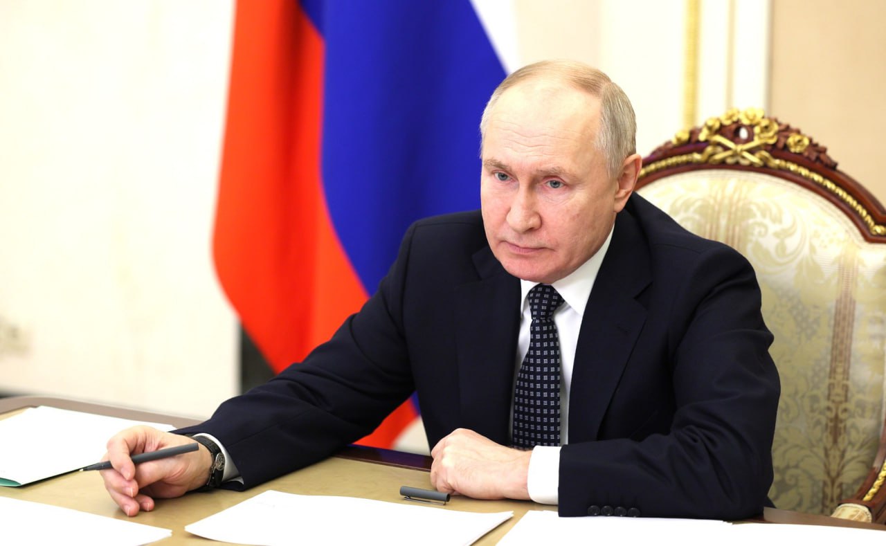 Владимир Путин назвал нарушение единства России главной целью теракта в «Крокусе»