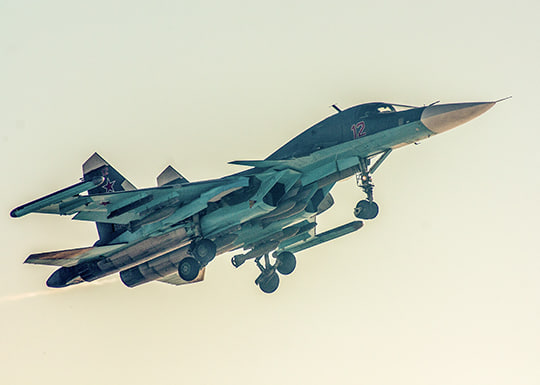 Минобороны: экипажи Су-34 нанесли удар по замаскированной технике ВСУ