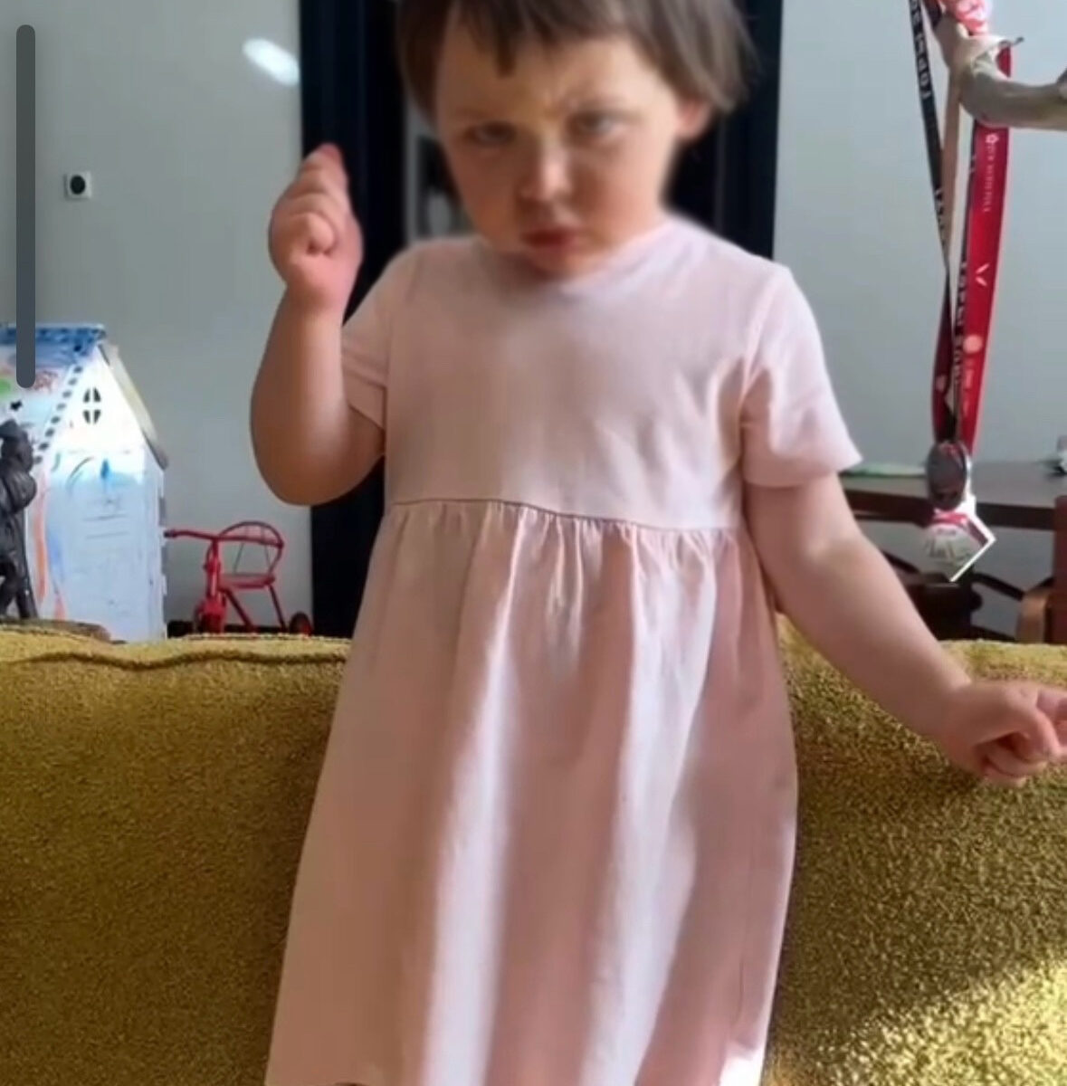 Дочь Министра обороны России Шойгу показала его 2-летнюю внучку Милану