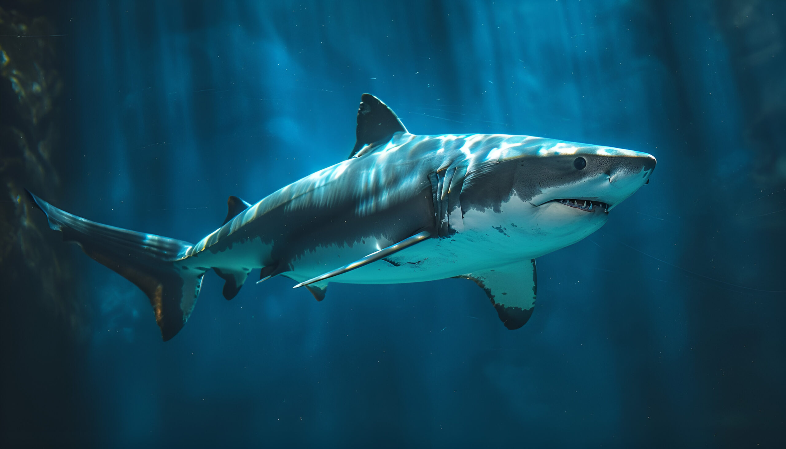 New York Post: в США семейную пару на лодке окружили пять семиметровых акул