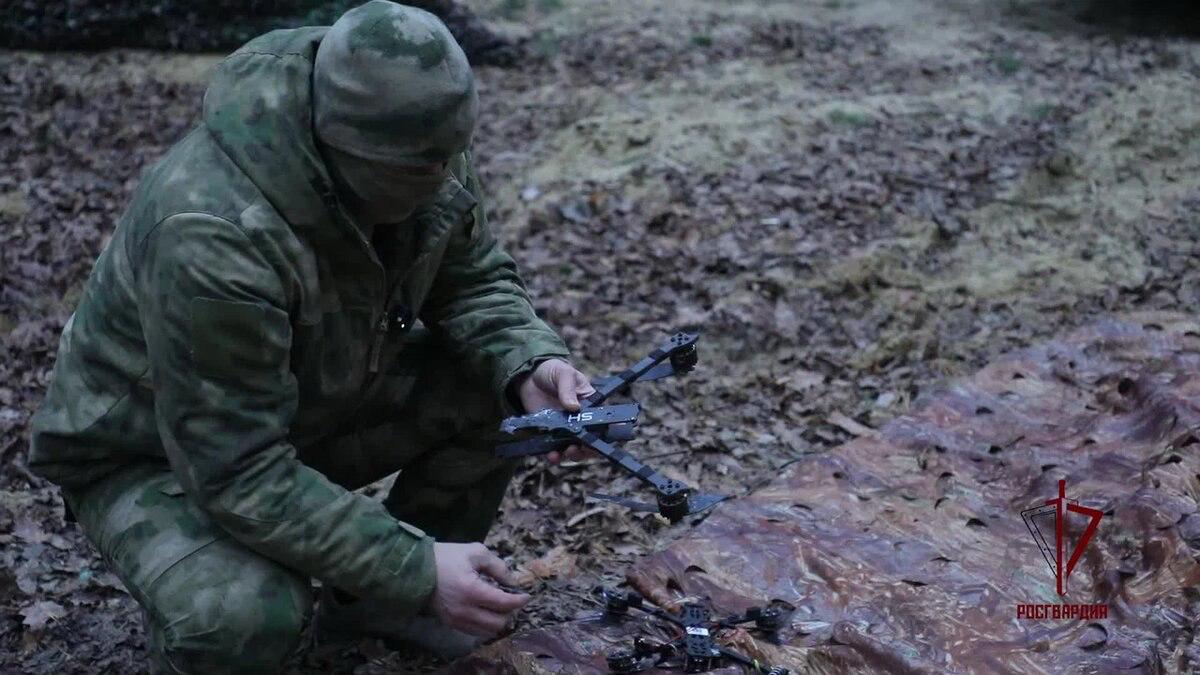 Подразделение РЭБ Росгвардии одновременно обезвредило два дрона противника в Белгородской области